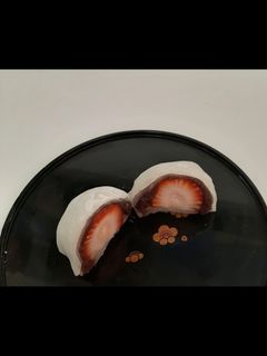 電子レンジで簡単♪いちご大福レシピ♡-レシピのメイン写真