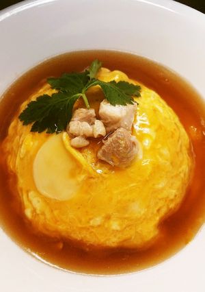 簡単！麺つゆDEとろ～り餡かけ親子丼♪-レシピのメイン写真