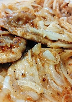 豚ロース２枚重ね生姜焼き。-レシピのメイン写真