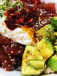 簡単マグロユッケ丼-レシピのメイン写真