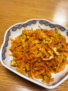 甘いたまごと、にんじんしりしり-レシピのメイン写真