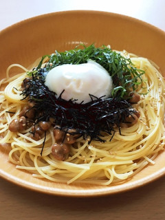 納豆洋麺-レシピのメイン写真