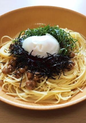 納豆洋麺-レシピのメイン写真