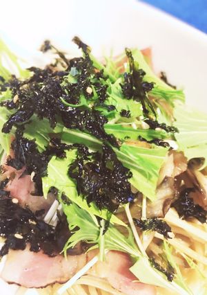 わさび風味の和風スパゲティ-レシピのメイン写真