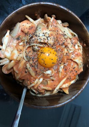 ちょー簡単トマトパスタ-レシピのメイン写真