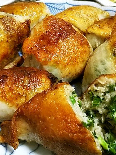 ジューシー♪鶏皮餃子-レシピのメイン写真