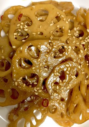 推しに作ってほしい超簡単きんぴら蓮根-レシピのメイン写真