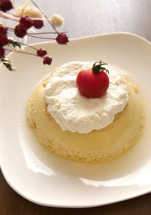 レンジでプリンみたいな茶碗蒸。プリムスン-レシピのメイン写真