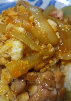 しっかり味の親子丼-レシピのメイン写真
