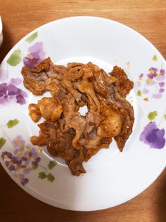 豚肉のソースケチャップ炒め-レシピのメイン写真