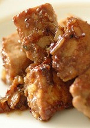 サイコロ鮪の味噌ステーキ-レシピのメイン写真
