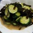 昆布出汁ガラときゅうりで節約おつまみ!