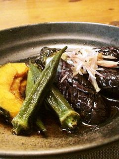 *ひんやり美味しい*夏野菜の揚げ浸し*-レシピのメイン写真