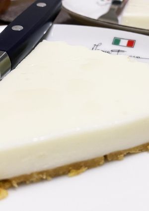 ヨーグルト強めのヨーグルトチーズケーキ-レシピのメイン写真
