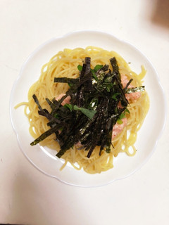 明太子スパゲッティ-レシピのメイン写真
