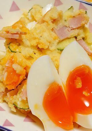 絶品濃厚＊たまご入りポテトサラダ-レシピのメイン写真