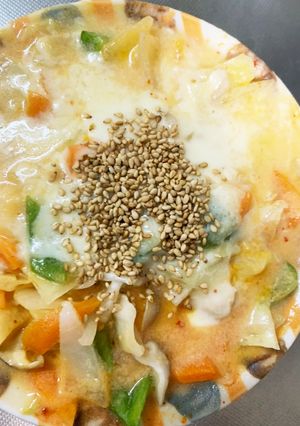 レンジキムチヨーグルトクリームタッカルビ-レシピのメイン写真