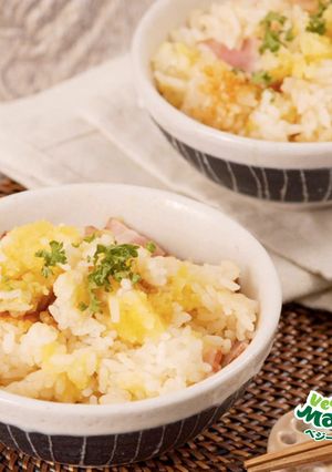 アンデスポテトとベーコンの炊き込み御飯-レシピのメイン写真