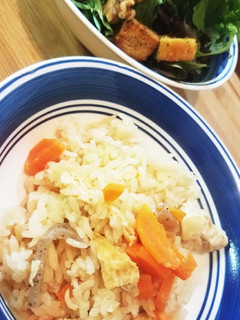 キノコなし簡単で美味しい♡炊き込みご飯♡-レシピのメイン写真