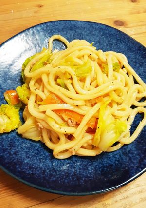 定番焼きうどん-レシピのメイン写真