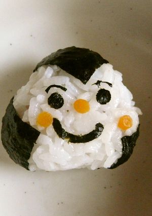 簡単★キャラ弁★おむすびまんおにぎり-レシピのメイン写真