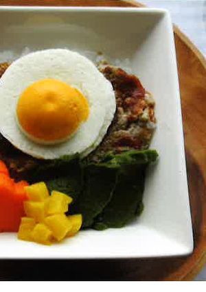 介護食　ロコモコ丼-レシピのメイン写真