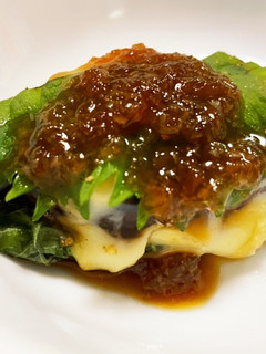 ナス&豚バラ重ね焼き おろしポン酢ソース-レシピのメイン写真