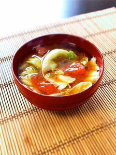 野菜ゴロゴロ♬ BLTみそ汁-レシピのメイン写真