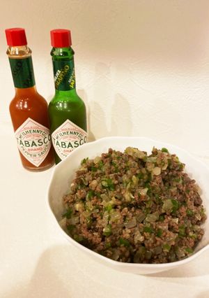 10分で完成ご飯のお供、ピーマンそぼろ！-レシピのメイン写真