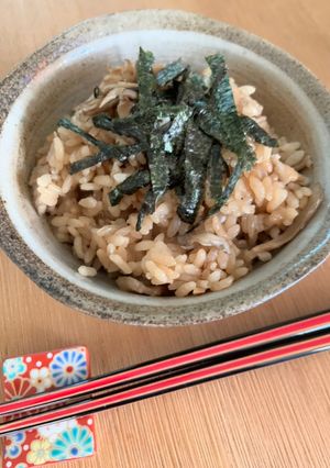 舞茸と豚肉の炊き込みご飯-レシピのメイン写真