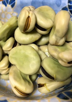 空豆のグリル焼き蒸し-レシピのメイン写真