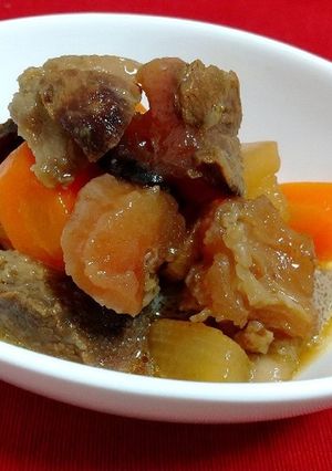 牛すじと大根とこんにゃくの煮込み-レシピのメイン写真