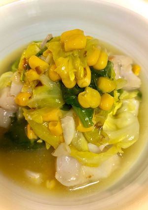 マダラと春キャベツの旨とろ煮-レシピのメイン写真
