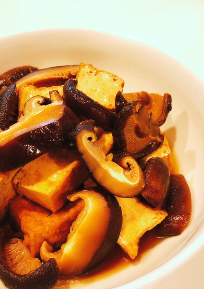 厚揚げと椎茸のうま煮-レシピのメイン写真