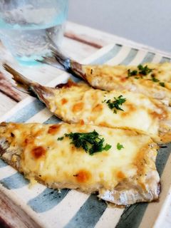 いわしとじゃこのマヨみそチーズ焼き-レシピのメイン写真