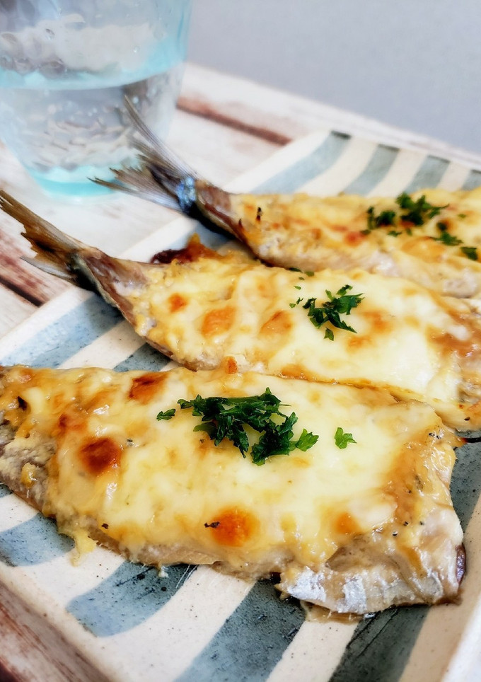 いわしとじゃこのマヨみそチーズ焼き-レシピのメイン写真