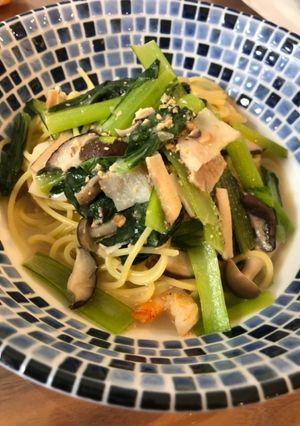 栄養たっぷり♡きのこの柚子味噌パスタ-レシピのメイン写真