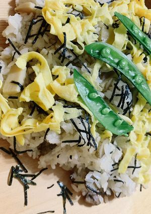 鳥ゴボウと竹の子のご飯-レシピのメイン写真
