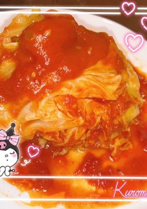 キャベツとひき肉のミルフィーユ-レシピのメイン写真