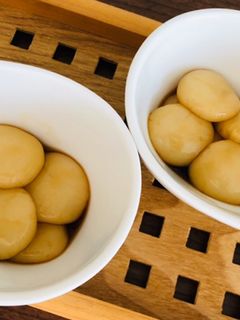簡単やわもち〜♡白玉粉で甘辛だんご-レシピのメイン写真