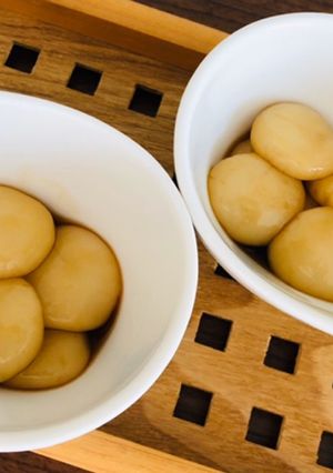 簡単やわもち〜♡白玉粉で甘辛だんご-レシピのメイン写真