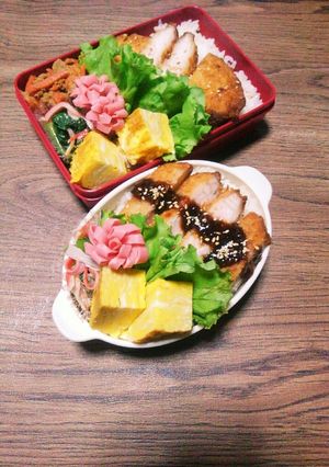 置き弁＆ワタシのお弁当❗-レシピのメイン写真
