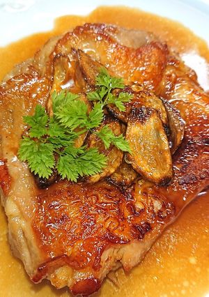 カリサクっガーリックチキンソテー鶏もも-レシピのメイン写真