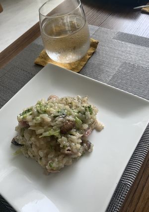 生米でリゾット-レシピのメイン写真
