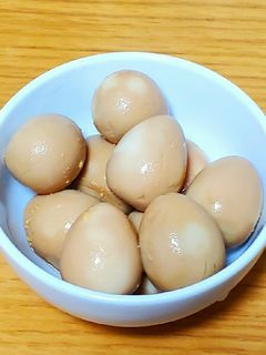 『 豚丼のタレ』1つで簡単味玉!-レシピのメイン写真