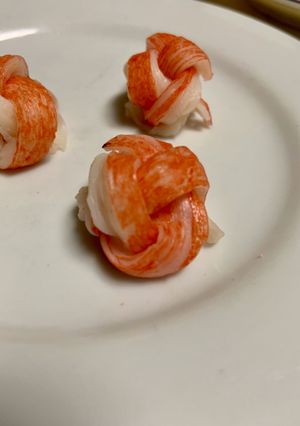 お弁当に!手毬カニカマ!-レシピのメイン写真