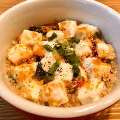 A picture of カップで簡単オートミール坦々スープ丼.