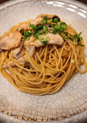 刺身の残りで作るペペロンチーノ-レシピのメイン写真
