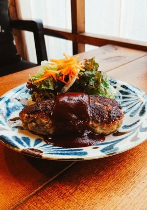 めっちゃふんわり❤️塩麹ポークハンバーグ-レシピのメイン写真