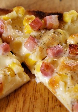 ベーコーンマヨトースト　朝食-レシピのメイン写真